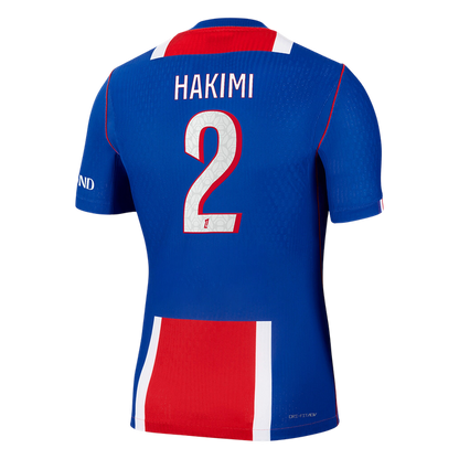 Versão do Jogador HAKIMI #2 PSG Casa Futebol Camisas 2026/27 Azul