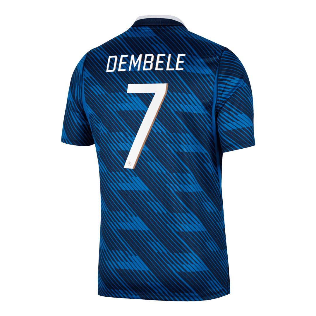 DEMBELE #7 France Casa Copa do Mundo Camisa 2026 Azul