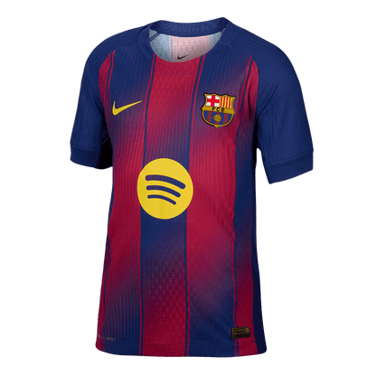 Autêntico LAMINE YAMAL #10 Barcelona Casa Futebol Camisas 2025/26
