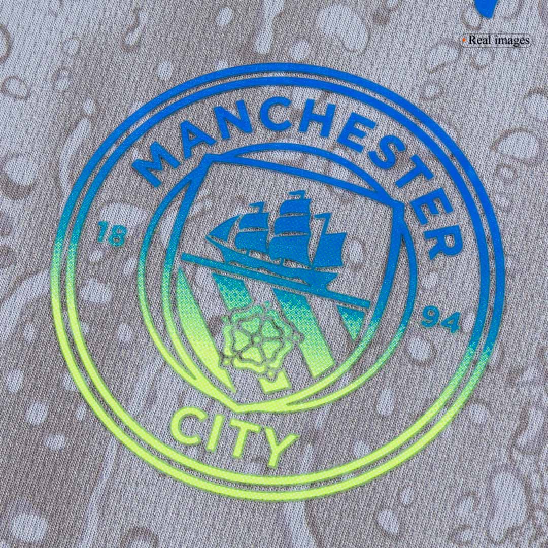 Manchester City 
 Fora Terceira Camisa Conjunto(Camisa+Calções+Meias) 2025/26