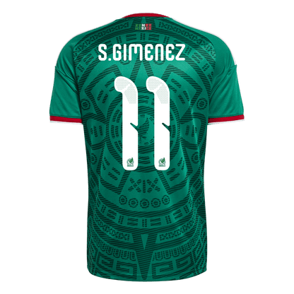 S.GIMENEZ #11 Mexico Casa Camisa 2026 Verde