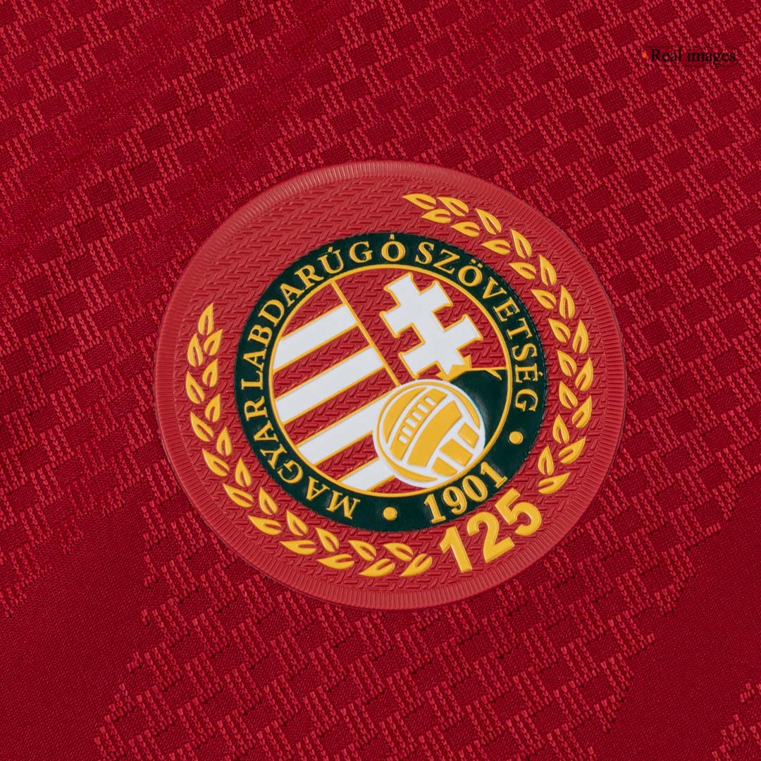 Versão do Jogador Hungría Casa Copa do Mundo Futebol Camisas 2026 Vermelho