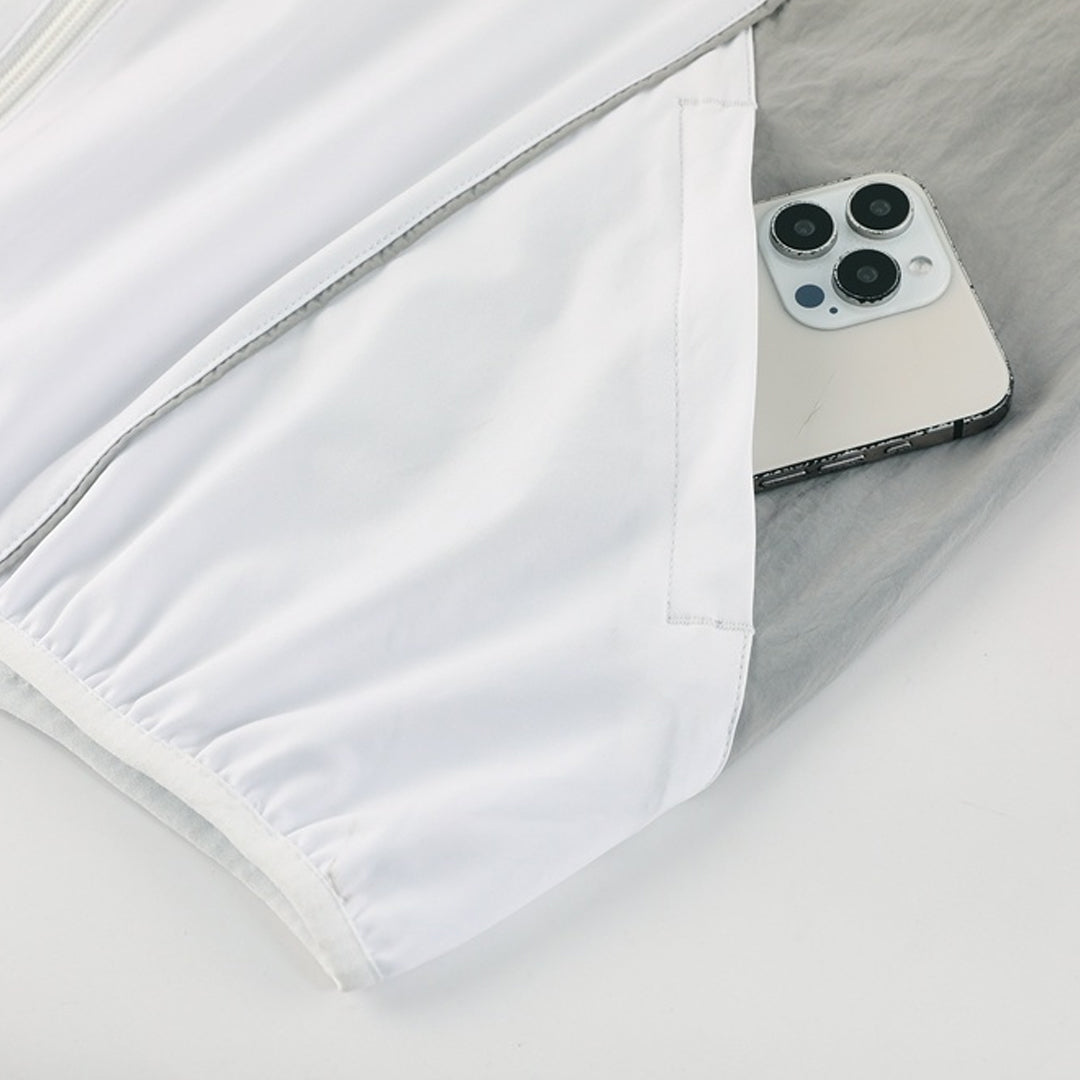 Real Madrid Jaqueta Corta-Vento 2025/26 Branco