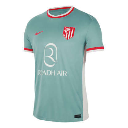 Camiseta de fútbol visitante personalizada del Atlético de Madrid 2024/25