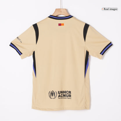 Barcelona Fora Camisa 2025/26- Amarelo