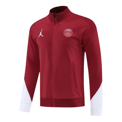PSG Treino Jaqueta Conjunto (Jaqueta + Calças) 2025/26 Vermelho