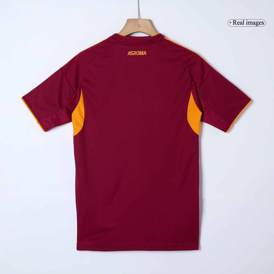 Roma Casa Camisa  Conjunto(Camisa+Calções) 2025/26 Vermelho