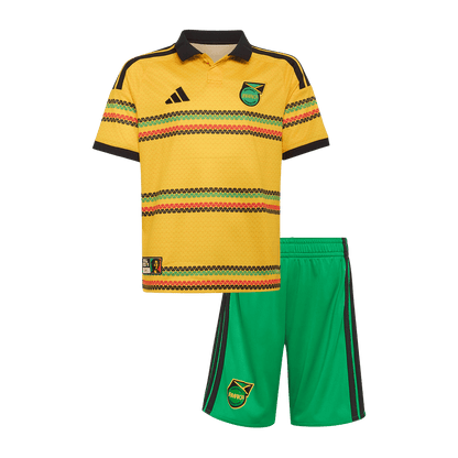 Jamaica Infantil Casa Copa do Mundo World Cup Futebol Camisa 2026 - camisola de futebol para adeptos em