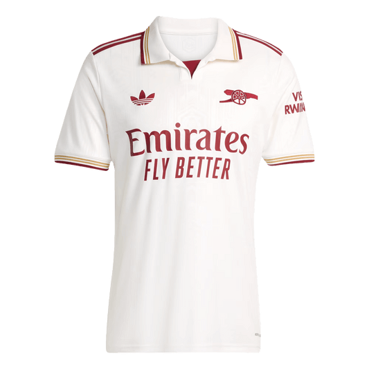 Arsenal Fora Terceira Camisa 2025/26- Branco