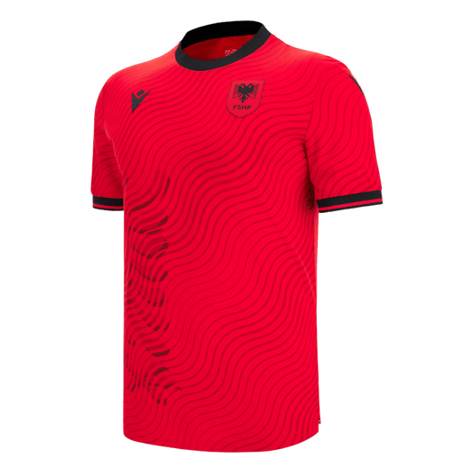 Albania Casa Camisa Copa do Mundo 2026 Vermelho - camisola de futebol para adeptos em