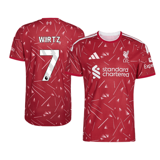 Versão do Jogador WIRTZ #7 Liverpool Casa Futebol Camisas 2026/27 Vermelho