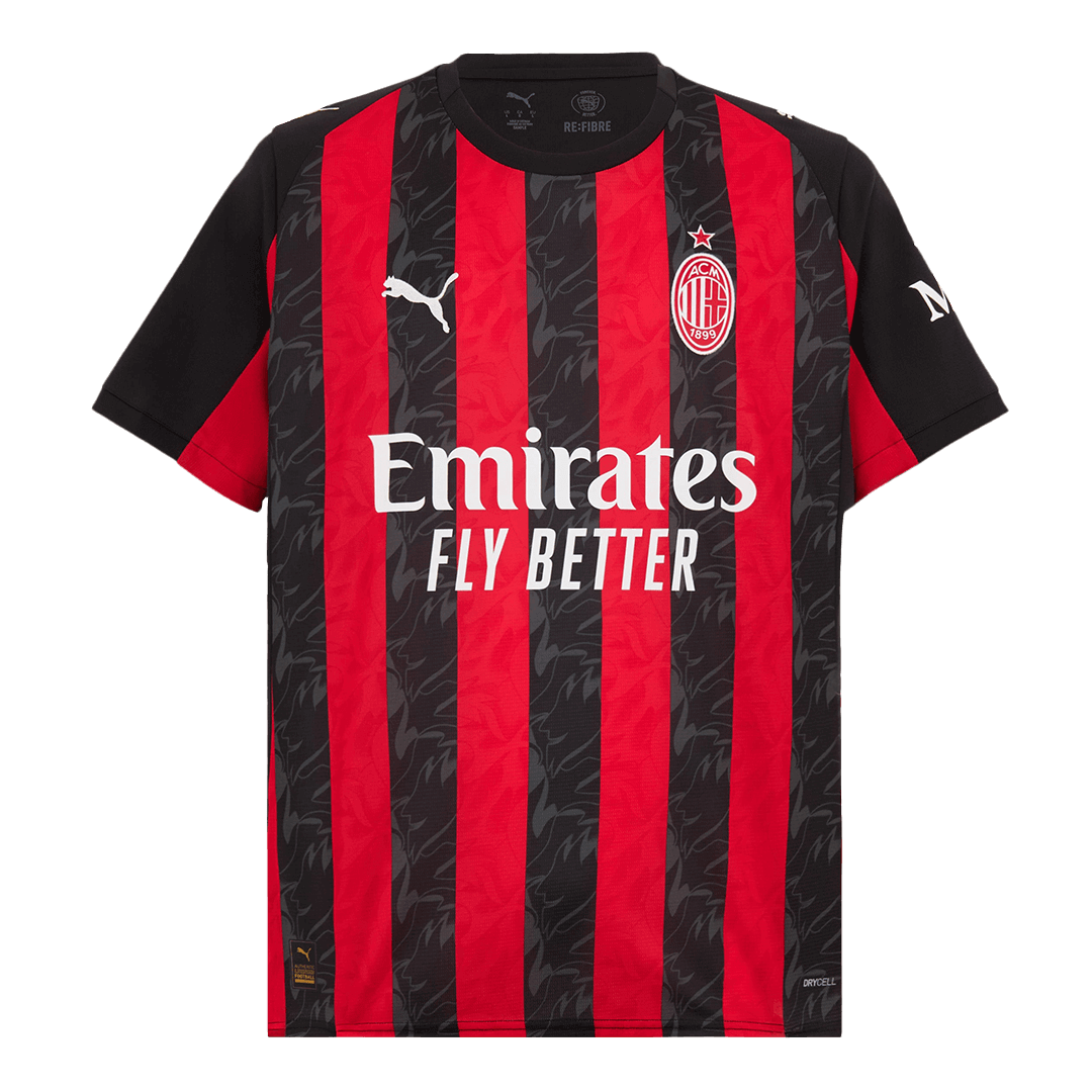 【Super Qualidade】FOFANA #19 AC Milan
 Casa Futebol Camisa 2025/26