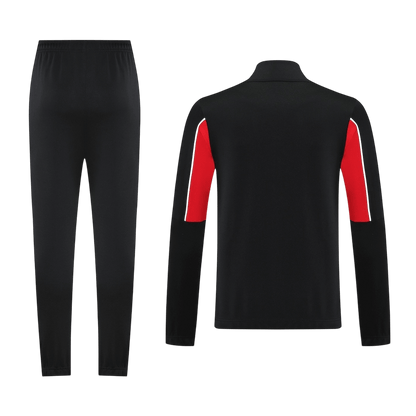 AC Milan Treino Jaqueta Conjunto (Jaqueta + Calças) 2025/26 Preto