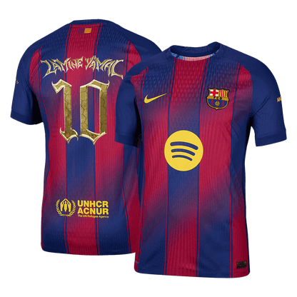 【Kopa Trophy Edition】Jogador LAMINE YAMAL #10 Barcelona Casa Futebol Camisas 2025/26