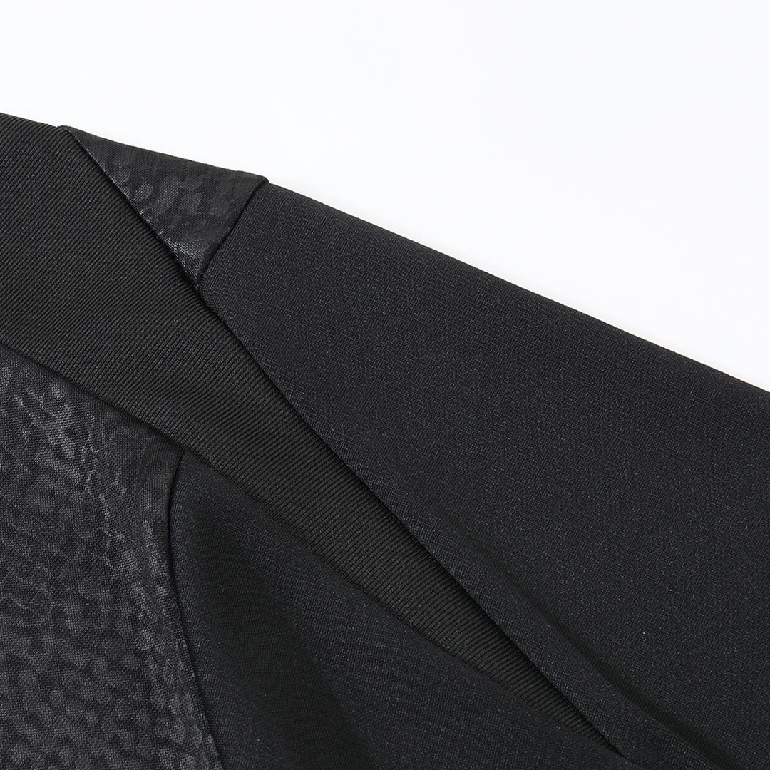 Barcelona Zíper Moletom Conjunto (Top+Calças) 2025/26 Preto