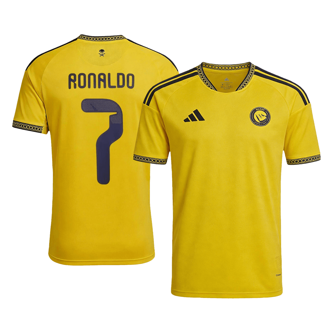 RONALDO #7 Al Nassr Casa Camisa 2026/27 Amarelo