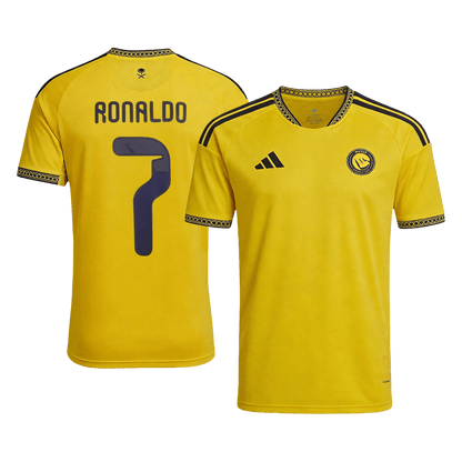 RONALDO #7 Al Nassr Casa Camisa 2026/27 Amarelo