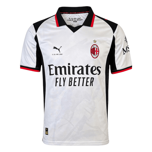 AC Milan Camisa 2025/26 Prateado
