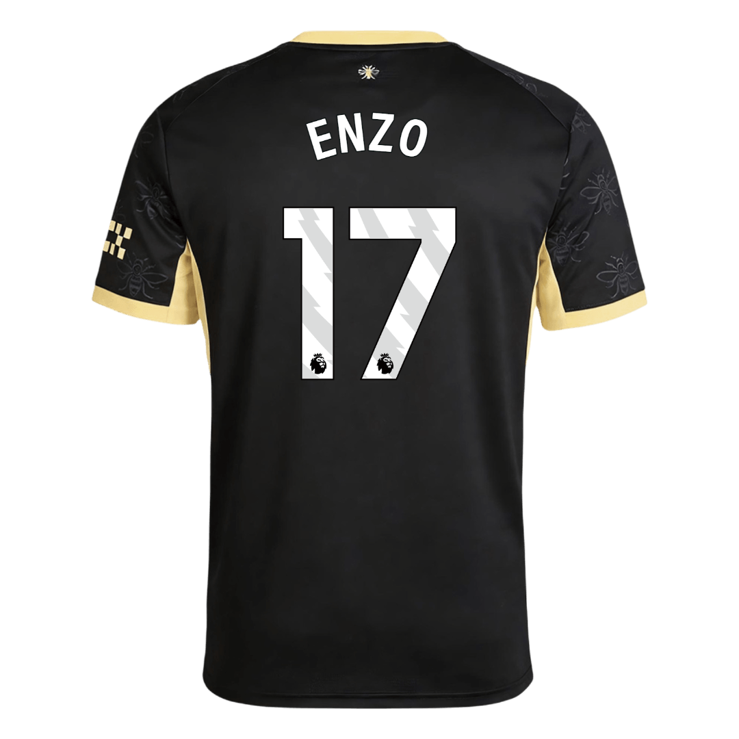 ENZO #17 Manchester City Fora Camisa 2026/27 Preto