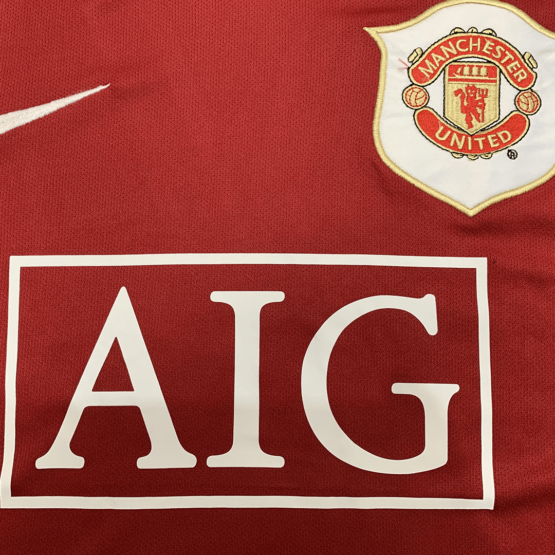 Manchester United Home 2006/07 Retro Football Shirt