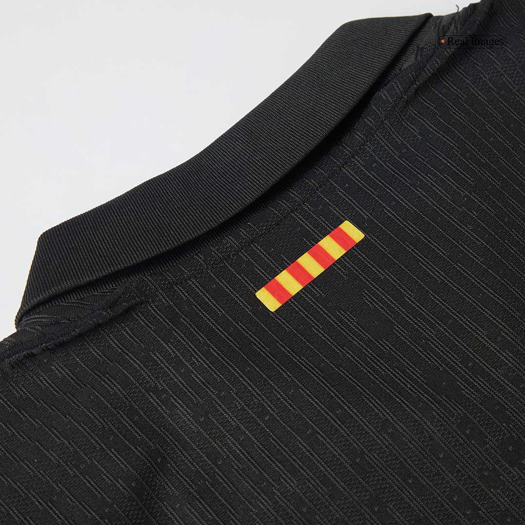 Camisola de futebol autêntica do Barcelona, camisola alternativa 2024/25