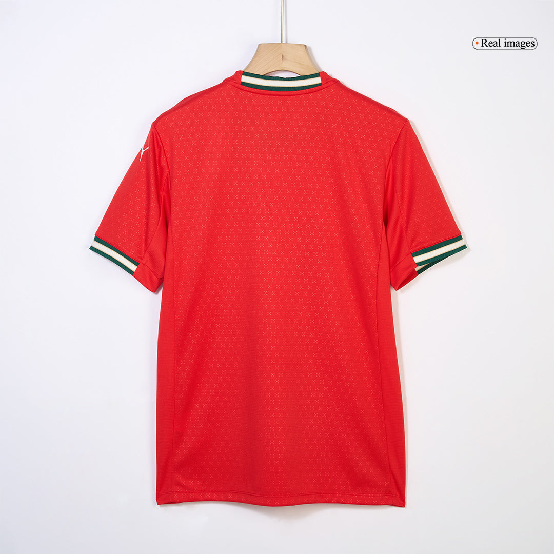 Camisola de futebol de Portugal Home personalizada 2025