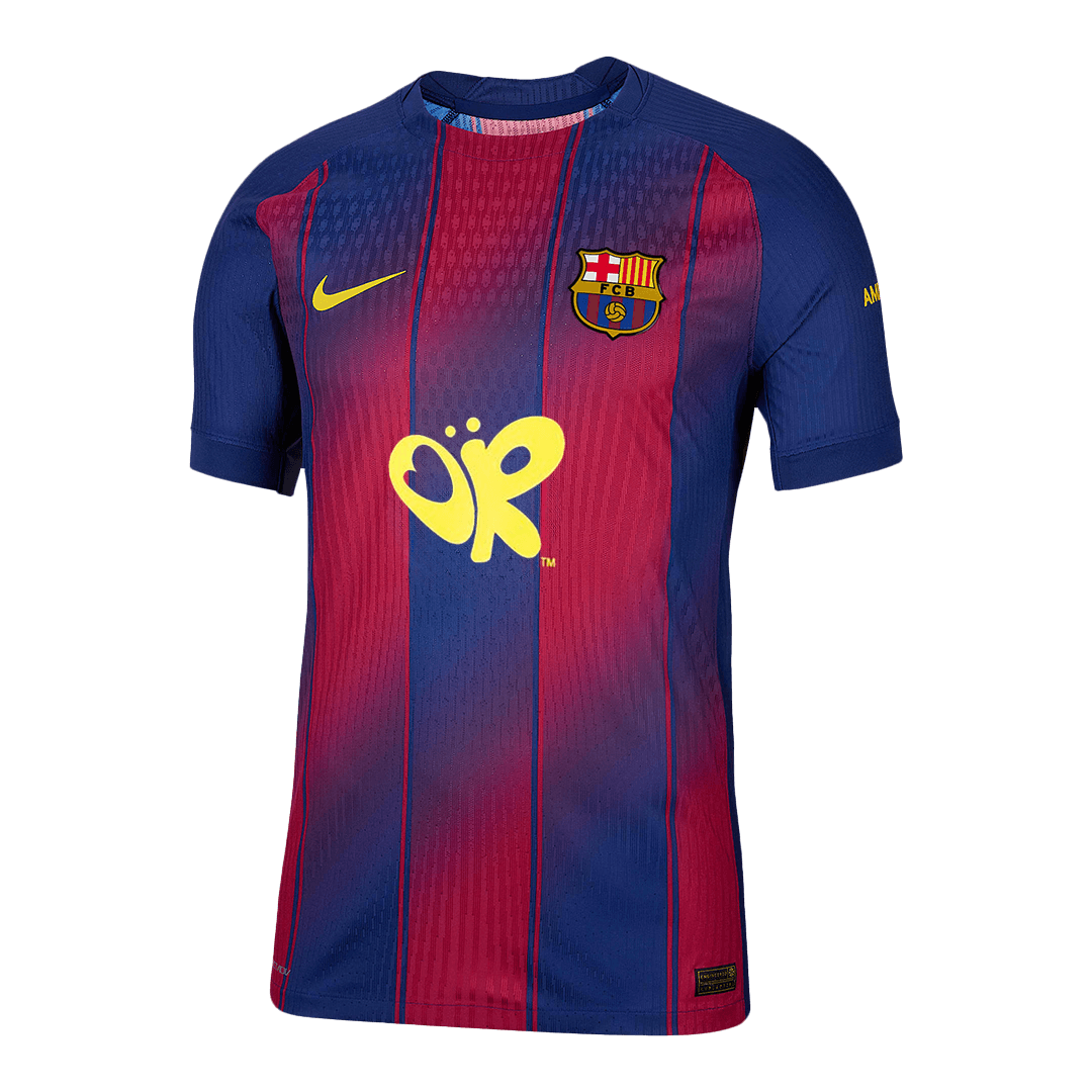 Versão do Jogador Barcelona Casa Camisas 2025/26