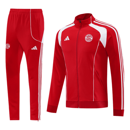 Bayern Munich Treino Jaqueta Conjunto (Jaqueta+Calças) 2025/26 Vermelho