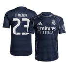 Jogador F.MENDY #23 Real Madrid Fora Futebol Camisas 2025/26 Marinha