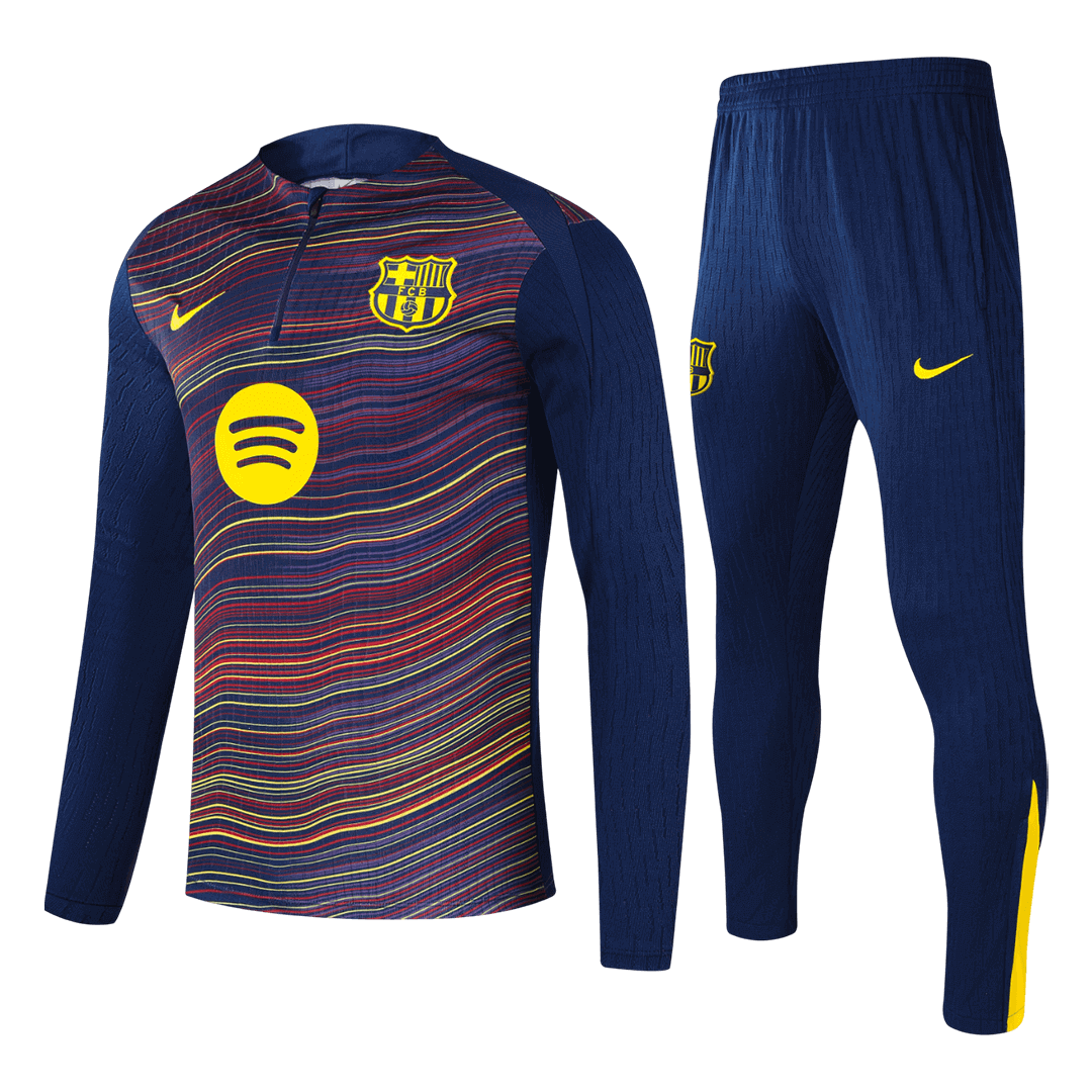 Barcelona Zíper Moletom Conjunto (Top+Calças) 2025/26