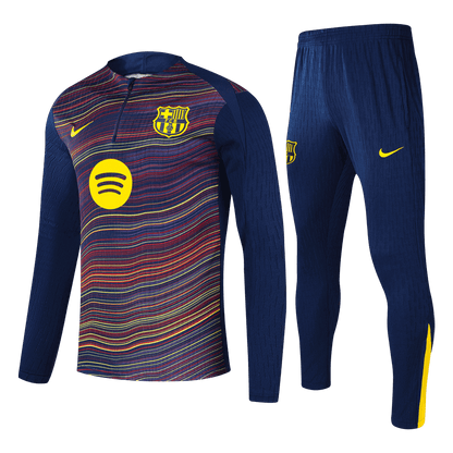 Barcelona Zíper Moletom Conjunto (Top+Calças) 2025/26
