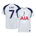 Jogador XAVI #7 Tottenham Hotspur Casa Futebol Camisas 2025/26 Branco