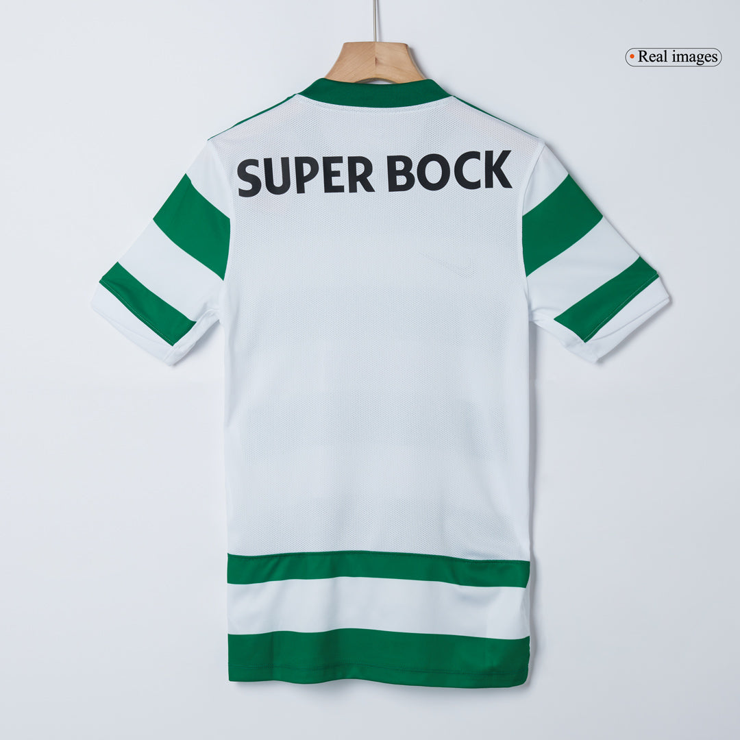 Sporting CP Casa Camisa 2025/26-Verde&branco