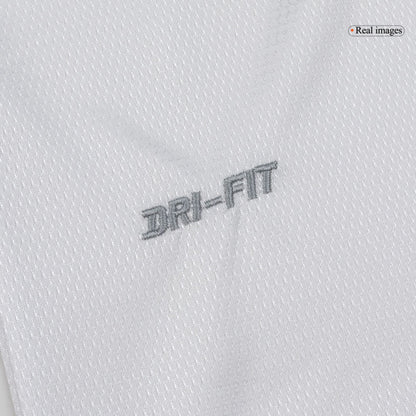 Retrô Portugal Fora Manga Longa Camisa 2012 Branco