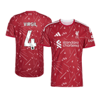 Versão do Jogador VIRGIL #4 Liverpool Casa Futebol Camisas 2026/27 Vermelho