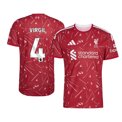 Versão do Jogador VIRGIL #4 Liverpool Casa Futebol Camisas 2026/27 Vermelho