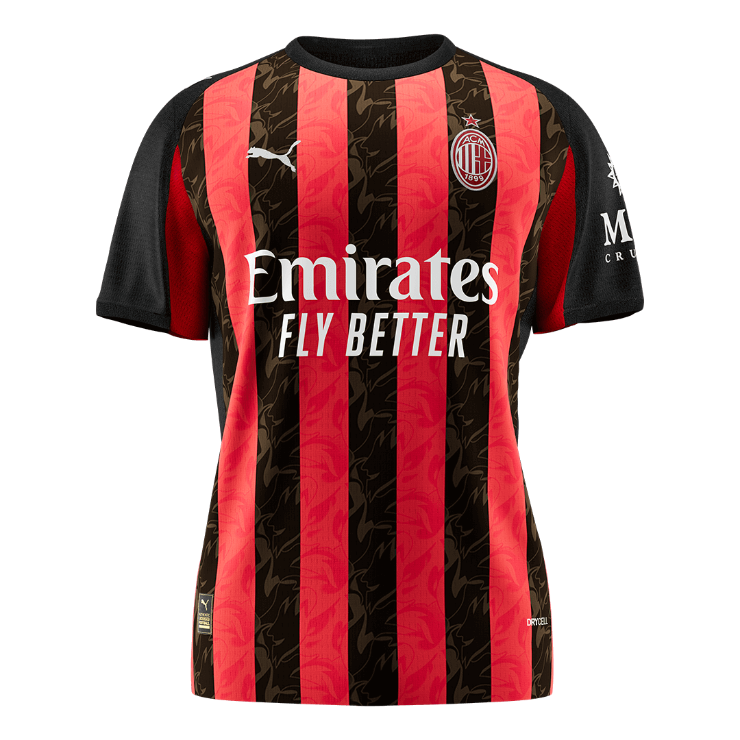 【Super Qualidade】 AC Milan
 Casa Futebol Camisa 2025/26