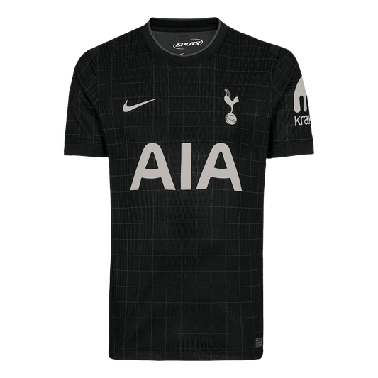 Jogador Tottenham Hotspur Fora Futebol Camisas 2025/26 Preto