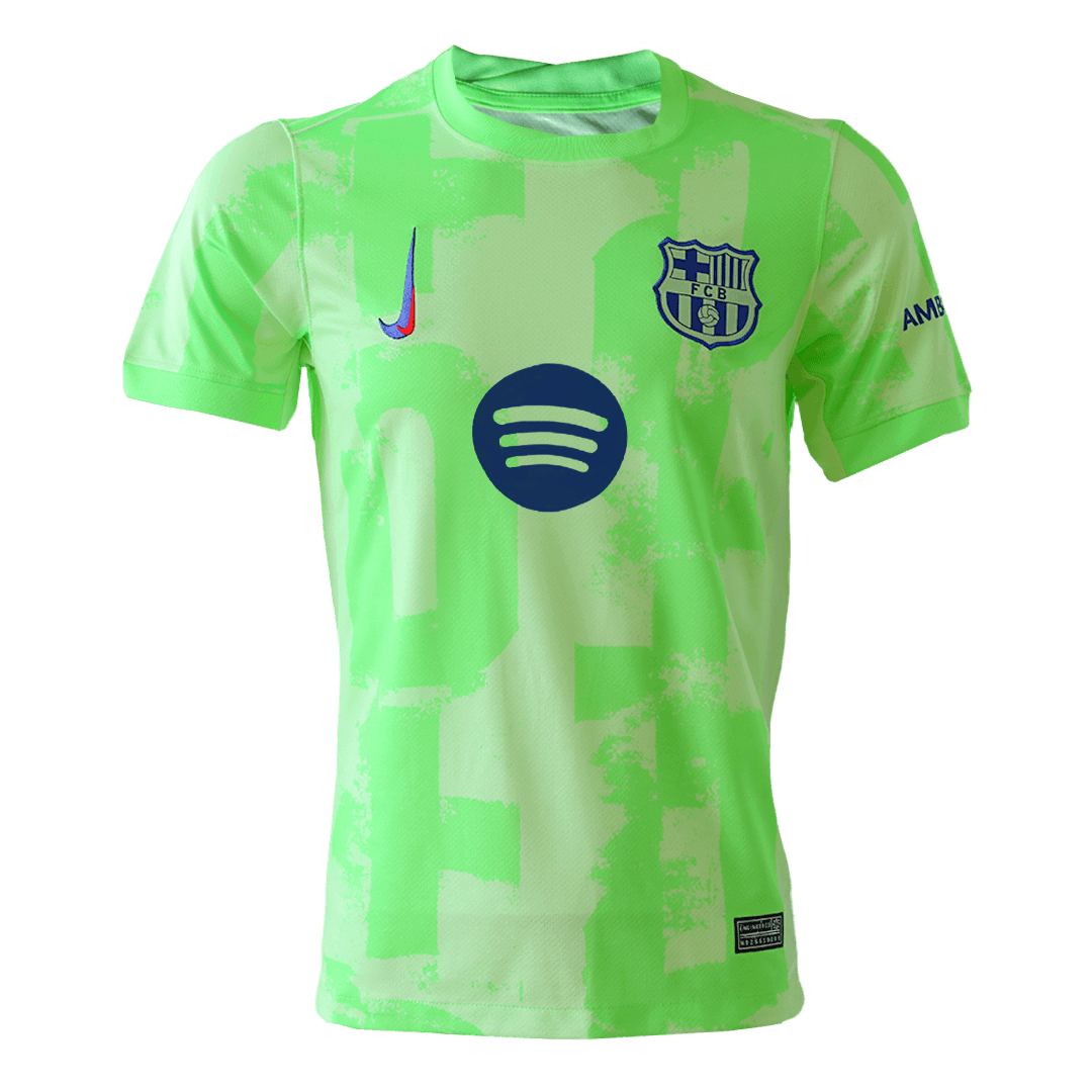 Barcelona Third Away football shirt 2024/25 - Spotify Logo Without Text