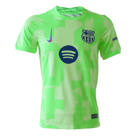 Barcelona Third Away football shirt 2024/25 - Spotify Logo Without Text