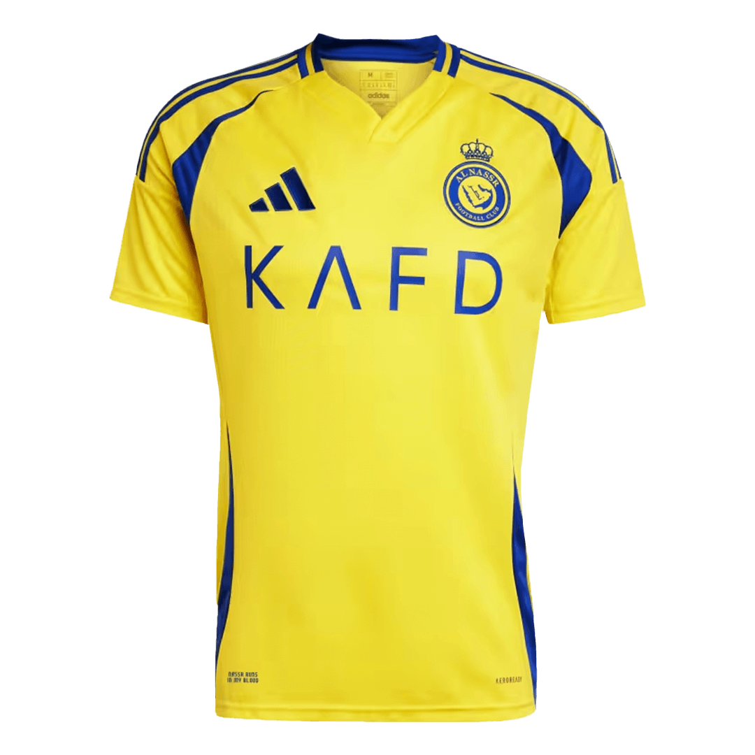 RONALDO #7 Al Nassr Camisola Casa Personalizada 2024/25