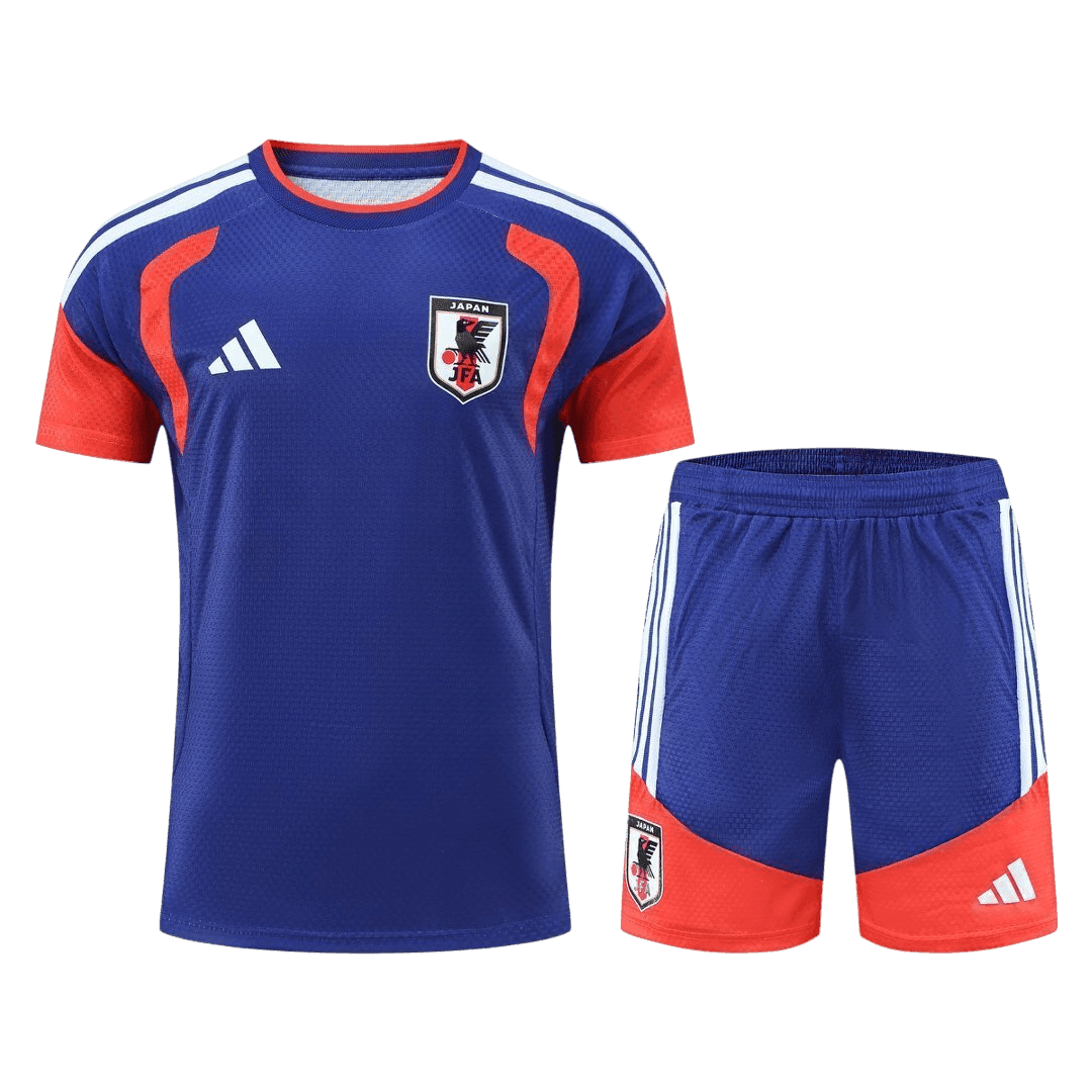 Versão Do Jogador Japão Copa do Mundo Camisa Conjunto(Camisa+Calções) 2026 Azul
