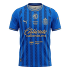 Versão do Jogador Chivas Terceira Futebol Camisas 2025/26 Azul
