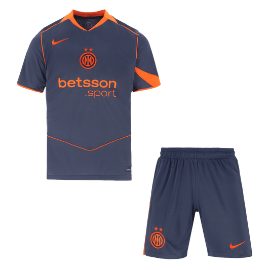 Inter Milan Fora Terceira Camisa Conjunto (Camisa+Calções) 2025/26