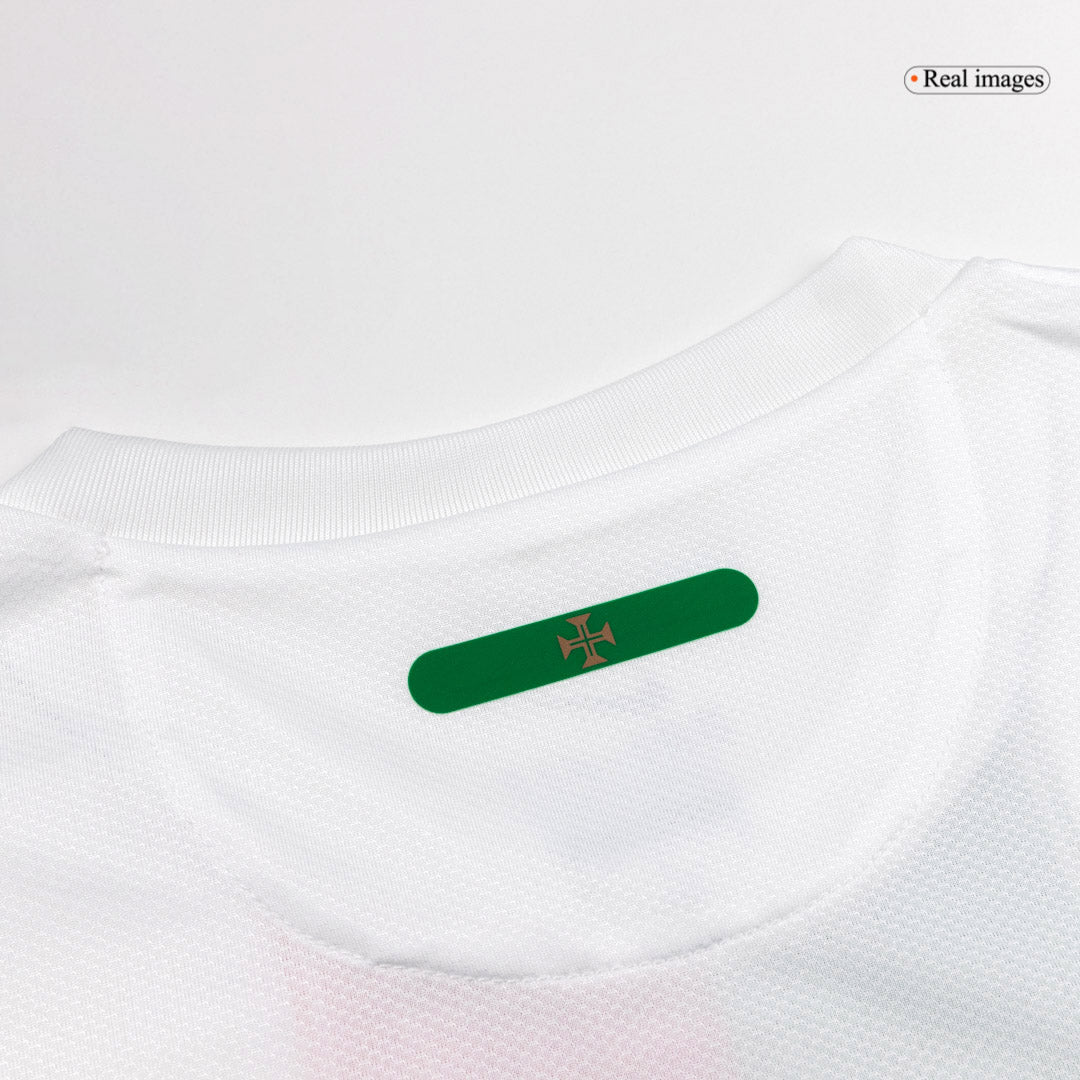 Retrô Portugal Fora Camisa 2010 Branco