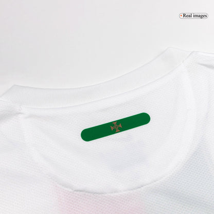 Retrô Portugal Fora Camisa 2010 Branco