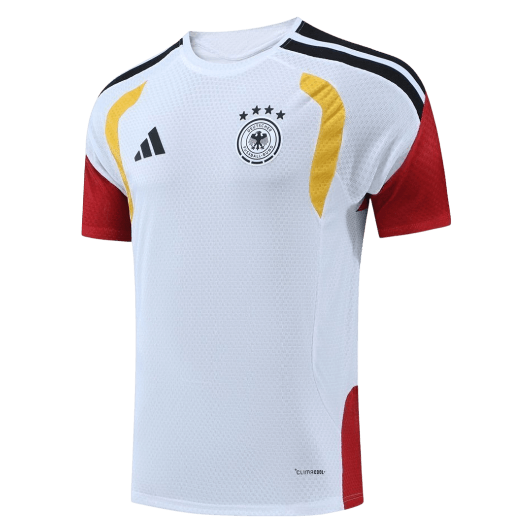 Versão Do Jogador Alemanha Copa do Mundo Camisa Conjunto(Camisa+Calções) 2026 Branco