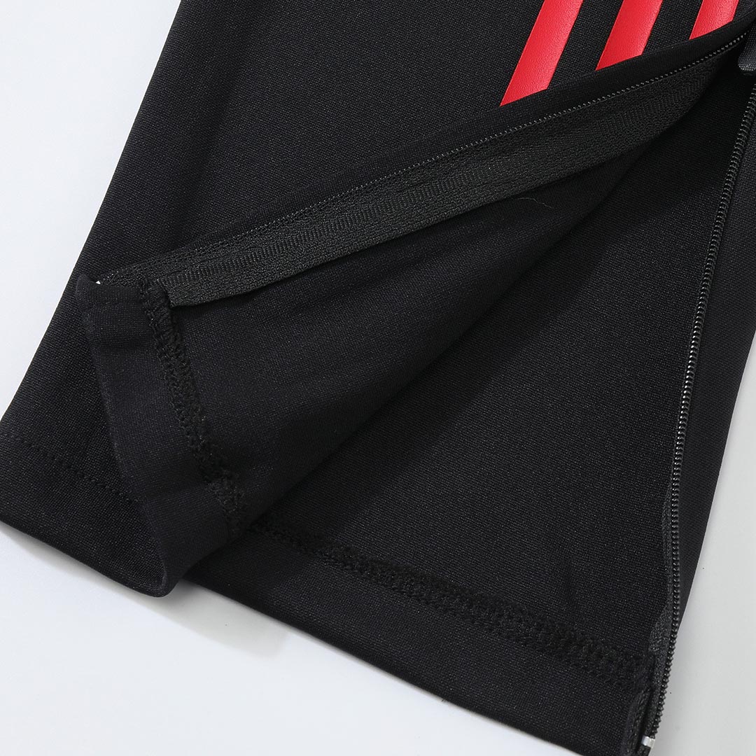 Arsenal Zíper Moletom Conjunto (Top+Calças) 2025/26 Vermelho