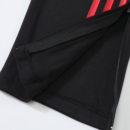 Arsenal Zíper Moletom Conjunto (Top+Calças) 2025/26 Vermelho