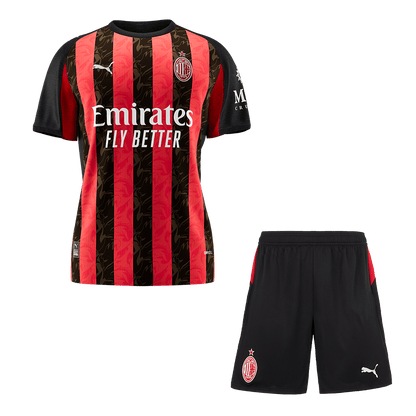 AC Milan Casa Camisa Conjunto (Camisa + Calções) 2025/26